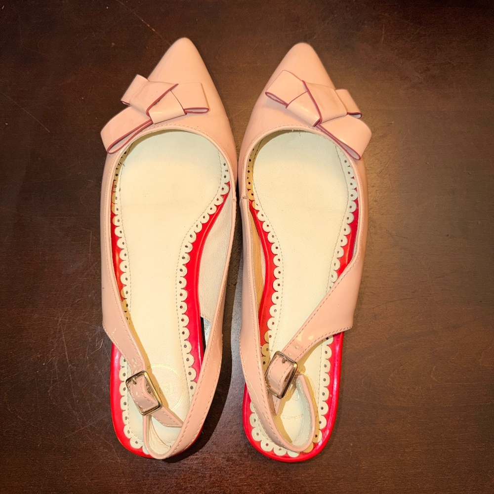 pointed toe slingback - super cute!